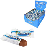 Батончики мини BOUNTY "Minis" шоколадные, 3 кг за 4&nbsp;203 ₽. Конфеты фасованные.  Доставка по РФ. Без переплат!