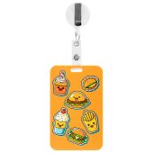 Бейдж вертикальный с 3D-печатью "Street food" (85х54 мм), с рулеткой, СЛАЙДЕР, FUNSTER (ФАНСТЕР), 238843 за 121 ₽. Бейджи.  Доставка по РФ. Без переплат!