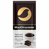 Горячий шоколад MACCHOCOLATE растворимый классический, пакетик 20 г, 64384 за 21 ₽. Какао, горячий шоколад.  Доставка по РФ. Без переплат!
