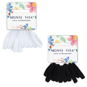 Резинки для волос НАБОР 10 шт., мягкие, средние, АССОРТИ, MONTE VITA, 457046 за 55 ₽. Резинки для волос.  Доставка по РФ. Без переплат!
