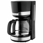 Кофеварка капельная BRAYER BR1120, 1000 Вт, объем 1,5 л, поддержание температуры, черная за 4 075 ₽. Кофеварки капельные.  Доставка по РФ. Без переплат!