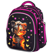 Рюкзак BRAUBERG KIDS MIND с пеналом в комплекте, 2 отделения, "Tiger Cub", 40х28х18 см, 273175 за 1 441 ₽. Рюкзаки для начальной и средней школы.  Доставка по РФ. Без переплат!