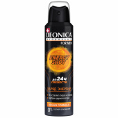 Дезодорант аэрозольный мужской 150 мл, DEONICA FOR MEN "ENERGY SHOT", 4650056492647S за 251 ₽. Дезодоранты.  Доставка по РФ. Без переплат!
