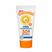 Крем детский солнцезащитный водостойкий гипоаллергенный SPF30, 55 мл, МОЕ СОЛНЫШКО, 1628 за 221 ₽. Крем и масло для детей.  Доставка по РФ. Без переплат!