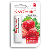 Помада гигиеническая с маслом облепихи и витаминами 2,8 г, ЛАБОРАТОРИЯ ПРИРОДЫ "Клубника", 1597 за 63 ₽. Помада гигиеническая.  Доставка по РФ. Без переплат!