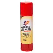 Клей-карандаш ЛУЧ "Школа творчества", 15 г, PVP основа, 29С 1736-08 за 42 ₽. Клей-карандаш.  Доставка по РФ. Без переплат!
