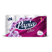 Бумага туалетная быт., спайка 8 шт., 4-слойная (8х14,8 м), PAPIA DELUXE/ELITE, аромат Dolce Vita, 50202835/502040 за 404 ₽. Туалетная бумага офисно-бытовая.  Доставка по РФ. Без переплат!