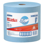 Протирочный нетканый материал KIMBERLY-CLARK Wypall X60, 1100 листов в рулоне, 31,5х34 см, голубой, 34965 за 12&nbsp;839 ₽. Протирочная бумага и материалы.  Доставка по РФ. Без переплат!