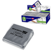 Ластик-клячка художественный BRAUBERG ART "CLASSIC" 40х36х10 мм, супермягкий, серый, 228064 за 22 ₽. Ластики художественные.  Доставка по РФ. Без переплат!