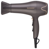 Фен для волос SONNEN HD-2281, 2200 Вт, турмалиновая ионизация, 3 температуры, холодный обдув, 454696 за 1&nbsp;203 ₽. Фены для волос.  Доставка по РФ. Без переплат!