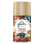 Сменный баллон 269 мл, GLADE "Нежность кашемира и сандал" для автоматических освежителей, 864984 за 524 ₽. Сменные баллоны аэрозольные.  Доставка по РФ. Без переплат!