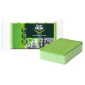 Губки для посуды 9,5х6,5 см MAXI, КОМПЛЕКТ 5 шт., поролон/абразив, MASTER FRESH за 64 ₽. Губки хозяйственные.  Доставка по РФ. Без переплат!