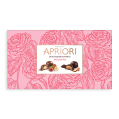 Конфеты из натурального шоколада с орехом APRIORI ассорти 3 вкуса, 200 г, 41594 за 729 ₽. Конфеты в коробках.  Доставка по РФ. Без переплат!