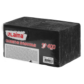 Салфетки бумажные 400 шт., 24х24 см, "Big Pack", черные, 100% целлюлоза, LAIMA, 115401 за 319 ₽. Салфетки столовые.  Доставка по РФ. Без переплат!