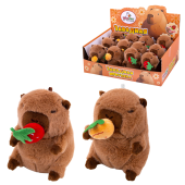 Игрушка мягкая заводная "Капибара", высота 11,5 см, ассорти 2 вида, WOOZOO (ВУЗУ), 666200 за 301 ₽. Мягкие игрушки.  Доставка по РФ. Без переплат!