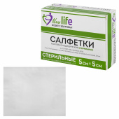 Салфетка марлевая стерильная NEW LIFE КОМПЛЕКТ 10 шт., 12 слоев, 5х5 см, плотность 36 (±2) г/м2, 150684 за 70 ₽. Марля и салфетки марлевые.  Доставка по РФ. Без переплат!