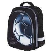 Ранец BRAUBERG KIDS STANDARD, 2 отделения, "Score ball", 3D панель, 36х28х14 см, 272037 за 3 330 ₽. Ранцы для начальной школы.  Доставка по РФ. Без переплат!