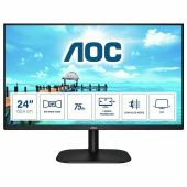 Монитор AOC 24B2XH 23.8" (60 см)/1920х1080/16:9/IPS/4ms/250cd/HDMI/VGA/черный за 17 458 ₽. Мониторы.  Доставка по РФ. Без переплат!