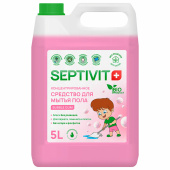 Средство для мытья пола гипоаллергенное 5 л, SEPTIVIT "Bubble gum", концентрат за 913 ₽. Средства для мытья пола.  Доставка по РФ. Без переплат!