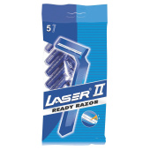 Бритвы одноразовые КОМПЛЕКТ 5 шт. LASER 2 (аналог Gillette 2), 5015911101086 за 94 ₽. Бритвенные станки.  Доставка по РФ. Без переплат!