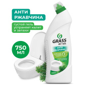 Средство для уборки санитарных помещений 750 мл, GRASS WC-GEL АНТИРЖАВЧИНА, кислотное, гель, 219175 за 202 ₽. Средства для чистки ванных и туалетных комнат.  Доставка по РФ. Без переплат!