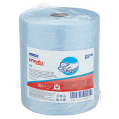 Протирочный нетканый материал KIMBERLY-CLARK Wypall X60, 500 листов в рулоне, 31,5х38 см, голубой, 8371 за 11&nbsp;484 ₽. Протирочная бумага и материалы.  Доставка по РФ. Без переплат!