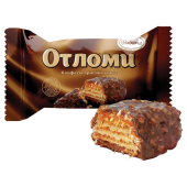 Конфеты вафельные АККОНД "Отломи" с молочной карамелью 4 кг за 4&nbsp;537 ₽. Конфеты фасованные.  Доставка по РФ. Без переплат!