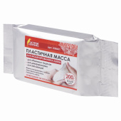 Паста (масса) для лепки ОСТРОВ СОКРОВИЩ, самозатвердевающая, 200 г, натуральный белый, 228651 за 113 ₽. Пластичная масса для моделирования.  Доставка по РФ. Без переплат!