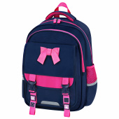 Рюкзак BRAUBERG SNAP, 2 отделения, 3 кармана, "Elegant bow", 39х28х16 см, 273129 за 2&nbsp;782 ₽. Рюкзаки для начальной и средней школы.  Доставка по РФ. Без переплат!