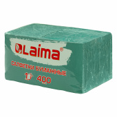Салфетки бумажные 400 шт., 24х24 см, "Big Pack", зелёные, 100% целлюлоза, LAIMA, 114728 за 288 ₽. Салфетки столовые.  Доставка по РФ. Без переплат!