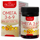 ОМЕГА 3-6-9 370 мг, источник ПНЖК, капсулы 100 шт., БАД, МИРРОЛЛА, ЦБ-00004272 за 171 ₽. Биологически активные добавки.  Доставка по РФ. Без переплат!