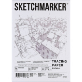 Калька А4 для печати и творчества, 90 г/м2, 100 листов, SKETCHMARKER, SM17119 за 1&nbsp;730 ₽. Калька.  Доставка по РФ. Без переплат!