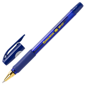 Ручка шариковая BRAUBERG BP-GT GLD BLUE, СИНЯЯ, корпус тонированный, пишущий узел 0,7 мм, линия письма 0,35 мм, 144505 за 38 ₽. Ручки шариковые неавтоматические.  Доставка по РФ. Без переплат!