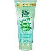 Гель для умывания 200 мл, ЧИСТАЯ ЛИНИЯ 3 в 1 "Гиалурон и сок алоэ", бережное очищение за 276 ₽. Гели для умывания.  Доставка по РФ. Без переплат!