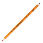 Карандаш двухцветный КРАСНО-СИНИЙ, KOH-I-NOOR, 1 шт., шестигранный, грифель 3,2 мм, натуральное дерево, 3433, 34330EG013KS за 54 ₽. Карандаши специальные.  Доставка по РФ. Без переплат!