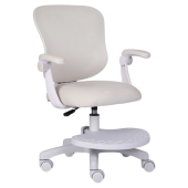 Кресло детское с подставкой для ног BRABIX "Sky MG-206", велюр, бежевое, 533156 за 7&nbsp;329 ₽. Кресла детские.  Доставка по РФ. Без переплат!