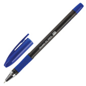 Ручка шариковая масляная с грипом BRAUBERG "Model-XL PRO", СИНЯЯ, узел 0,5 мм, линия письма 0,25 мм, 143249 за 36 ₽. Ручки шариковые неавтоматические.  Доставка по РФ. Без переплат!