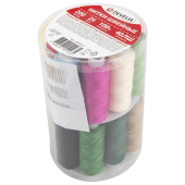 Нитки швейные 40 ЛШ, 200 м, полиэстер, НАБОР 24 цвета, в ПОДАРОК набор игл, DEVELIA (Девелиа), 609625 за 337 ₽. Нитки швейные.  Доставка по РФ. Без переплат!