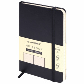 Блокнот МАЛЫЙ ФОРМАТ (93х140 мм) А6, BRAUBERG ULTRA, балакрон, 80 г/м2, 96 л., линия, черный, 113056 за 301 ₽. Бизнес-блокноты и бизнес-тетради.  Доставка по РФ. Без переплат!