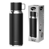Термос 0,75 л JOYLUX (ДЖОЙЛЮКС) ULTRA, нержавеющая сталь SUS316, крышка/кружка, питейник, сито, черный матовый, 700314 за 1&nbsp;129 ₽. Термосы.  Доставка по РФ. Без переплат!
