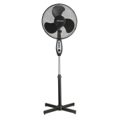 Вентилятор напольный SONNEN FS40-A55, d=40 см, 45 Вт, 3 скоростных режима, таймер, черный, 451035 за 2 595 ₽. Вентиляторы.  Доставка по РФ. Без переплат!