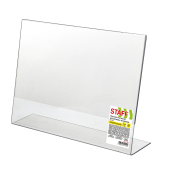 Подставка настольная для рекламных материалов ГОРИЗОНТАЛЬНАЯ (297х210 мм), А4, односторонняя, STAFF, 291396 за 388 ₽. Подставки и таблички настольные (тейблтенсы).  Доставка по РФ. Без переплат!