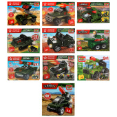 Конструктор пластиковый "АРМИЯ РОССИИ", 20-29 деталей, ассорти, ГОРОД МАСТЕРОВ за 153 ₽. Конструкторы.  Доставка по РФ. Без переплат!