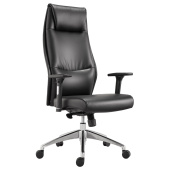 Кресло офисное BRABIX PREMIUM "Blues EX-751", синхромеханизм, алюминий, экокожа, черное, 532486 за 34 918 ₽. Кресла современного дизайна.  Доставка по РФ. Без переплат!