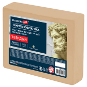 Пластилин скульптурный ТВЕРДЫЙ ТЕЛЕСНЫЙ "Секреты художника", 0,5 кг, BRAUBERG ART, 107482 за 180 ₽. Пластилин скульптурный.  Доставка по РФ. Без переплат!