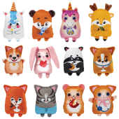 Игрушка мягкая "ЛАСКОВЫЕ ЗВЕРЯТА", ткань вельбоа, 20 см, ассорти, 12 видов, WOOZOO (ВУЗУ), 666983 за 389 ₽. Мягкие игрушки.  Доставка по РФ. Без переплат!