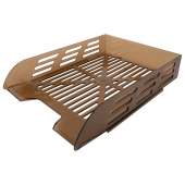 Лоток горизонтальный для бумаг BRAUBERG ECO, 330х245х65 мм, сетчатый, дымчатый, 239012 за 259 ₽. Лотки горизонтальные (поддоны).  Доставка по РФ. Без переплат!