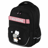 Рюкзак BRAUBERG MOTION, 2 отделения, 3 кармана, "Cat tower", 41х28х17 см, 272033 за 3 236 ₽. Рюкзаки для начальной и средней школы.  Доставка по РФ. Без переплат!