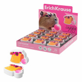 Ластик фигурный ERICH KRAUSE "CapyBarbara", 33х25х7 мм, 63063 за 69 ₽. Ластики классические.  Доставка по РФ. Без переплат!