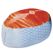 Игрушка мягкая "СТЕЙК ЛОСОСЯ", ткань вельбоа, 32х22 см, WOOZOO (ВУЗУ), 666981 за 680 ₽. Мягкие игрушки.  Доставка по РФ. Без переплат!